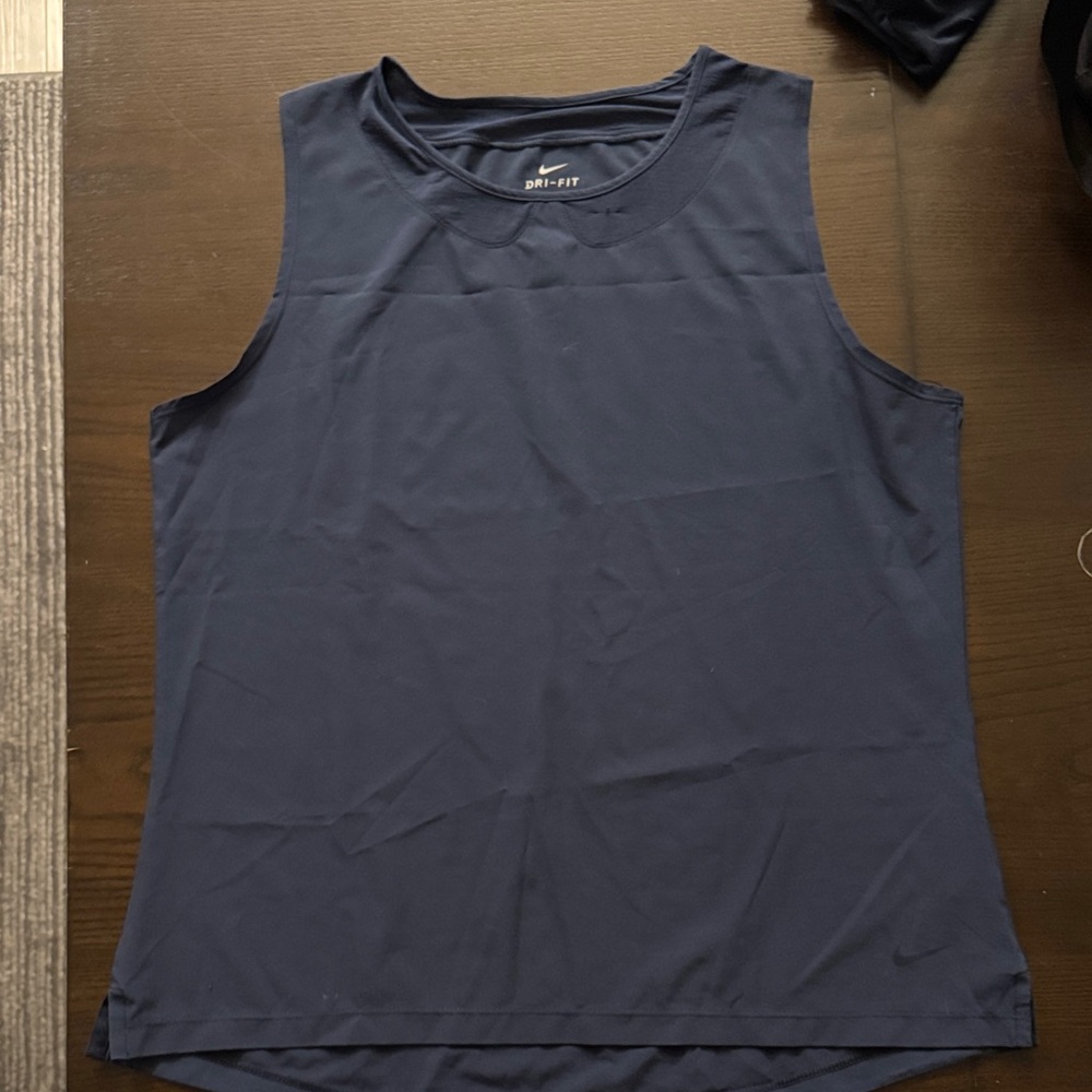 Nike Navy Sleeveless Athletic Top
